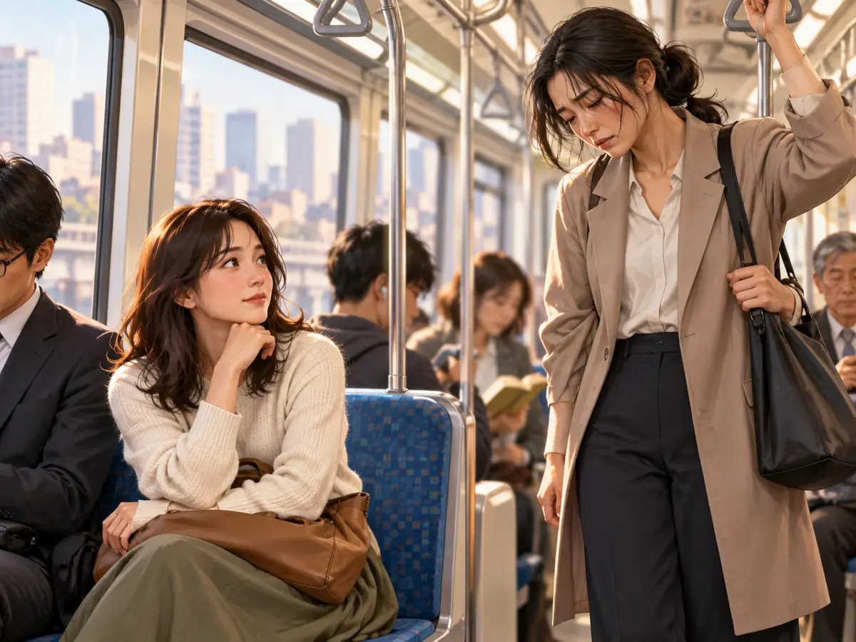 Should You Give Up Your Seat to Someone Who Looks Tired?